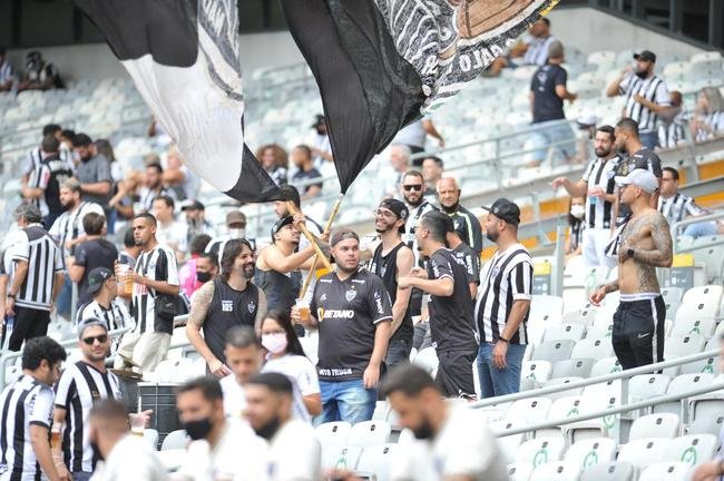 Fotos do jogo entre Atltico e Patrocinense, pelo Campeonato Mineiro