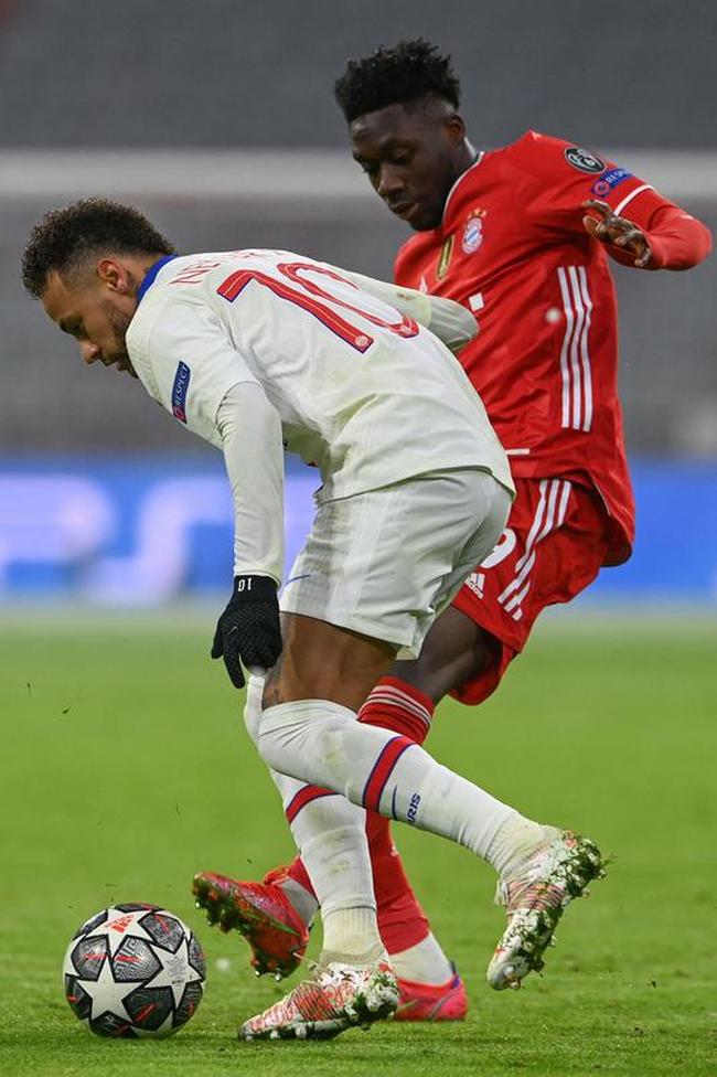 Fotos do jogo entre Bayern de Munique e Paris Saint-Germain, na Allianz Arena, em Munique, pela ida das quartas de final da Liga dos Campeões da Europa