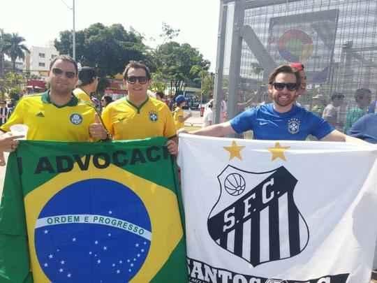 Torcedores de diferentes clubes marcam presença no Mineirão na Rio'16