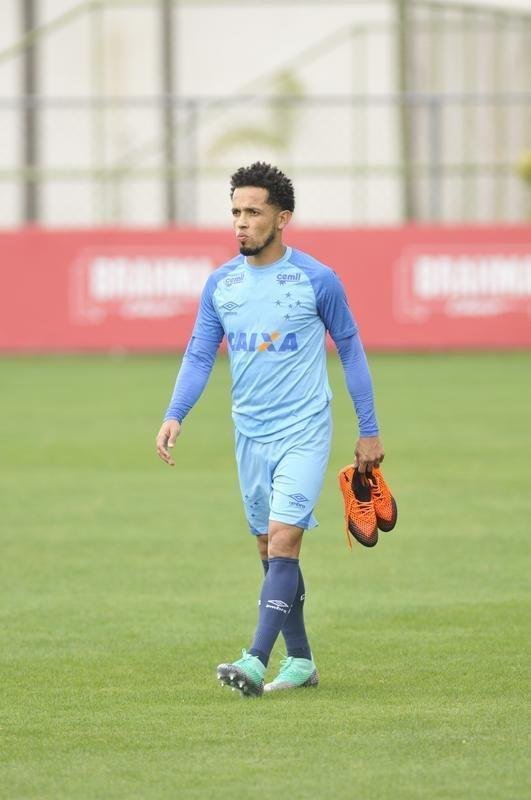 Imagens do treino do Cruzeiro antes do segundo duelo da final da Copa do Brasil, contra o Corinthians, em So Paulo