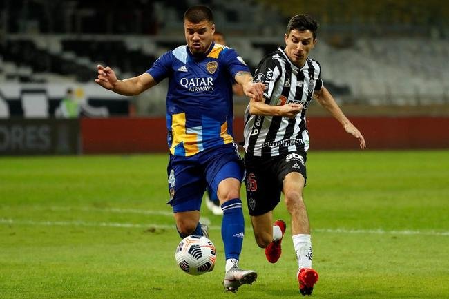 Fotos do jogo entre Atltico e Boca Juniors, no Mineiro, em Belo Horizonte, pela volta das oitavas de final da Copa Libertadores 2021