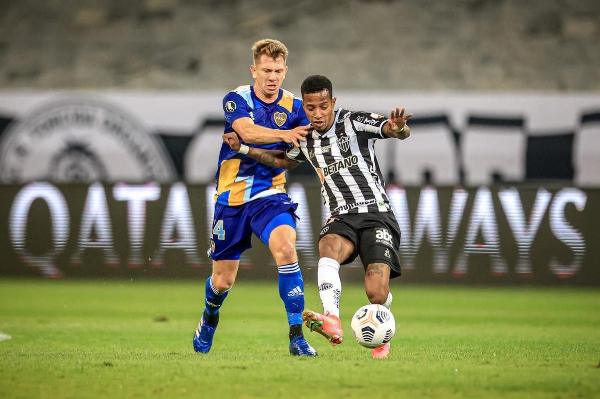 Fotos do jogo entre Atltico e Boca Juniors, no Mineiro, em Belo Horizonte, pela volta das oitavas de final da Copa Libertadores 2021