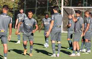 Atltico se prepara para o jogo diante do Corinthians, no sbado, s 21h, na Arena, em So Paulo