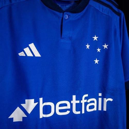 Casa de apostas britânica, a Betfair foi anunciada em 28 de janeiro como a nova patrocinadora máster do Cruzeiro para 2023
