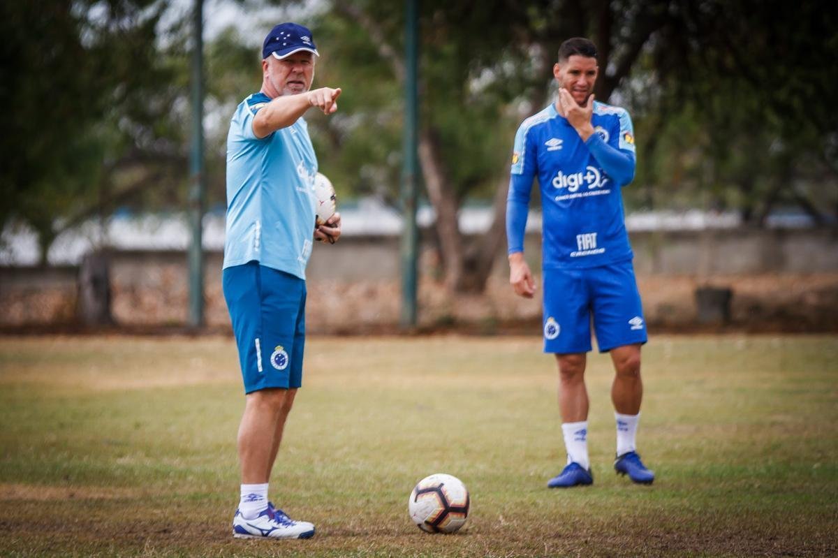 Cruzeiro fez ltima atividade antes de jogo contra o Deportivo Lara, pelo Grupo B Libertadores