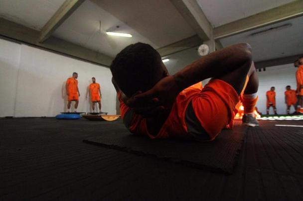 A reapresentação do elenco contou com o goleiro Carlos Miguel, ex-Internacional, o meia Diogo, ex-Atlético-AC e o volante Júlio Romão, ex-Ponte Preta, todos novidades para o elenco Tricolor de 2020