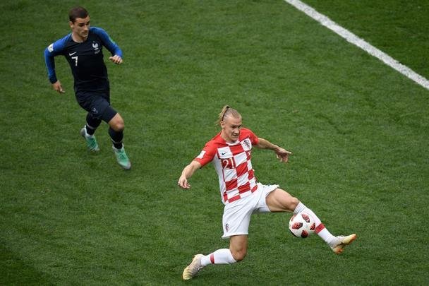 Fotos da final da Copa do Mundo, entre Frana e Crocia, em Moscou 