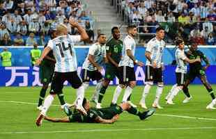 Argentina e Nigria se enfrentam em duelo que vale vaga nas oitavas de final da Copa do Mundo