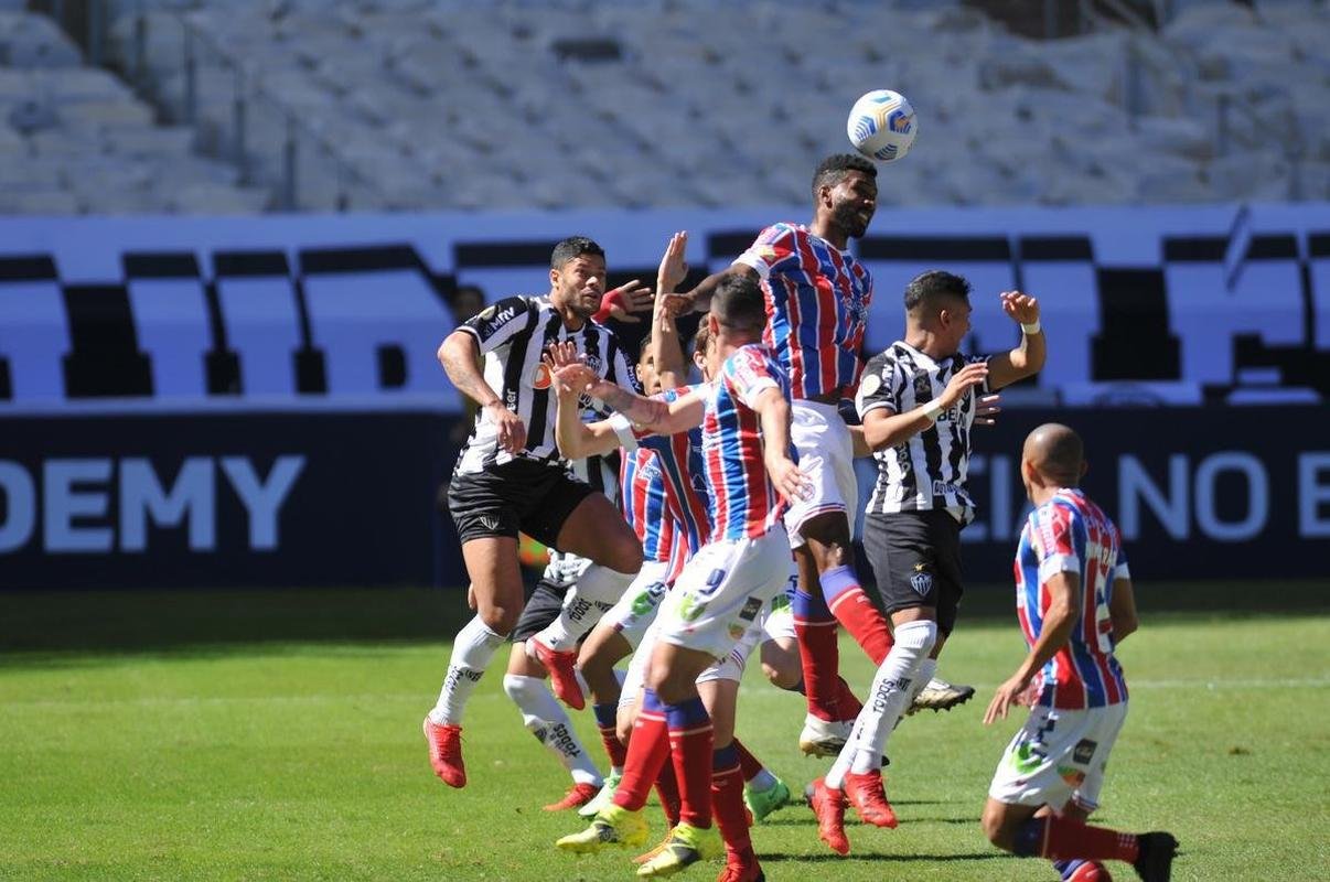 Atltico e Bahia fizeram o 1 dos trs jogos que tero em 11 dias; os outros sero pela Copa do Brasil  