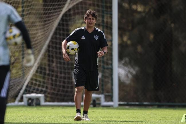Fotos do �ltimo treino do Atl�tico antes do jogo contra o Botafogo