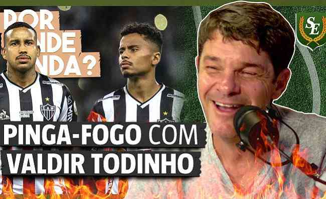 Ex-Atlético e Cruzeiro, Valdir Todinho participou do quadro Pinga-Fogo, no Por Onde Anda?