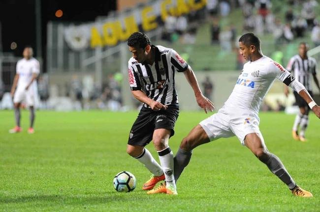 Atl�tico e Santos se enfrentaram, no Independ�ncia, pela 13� rodada do Campeonato Brasileiro