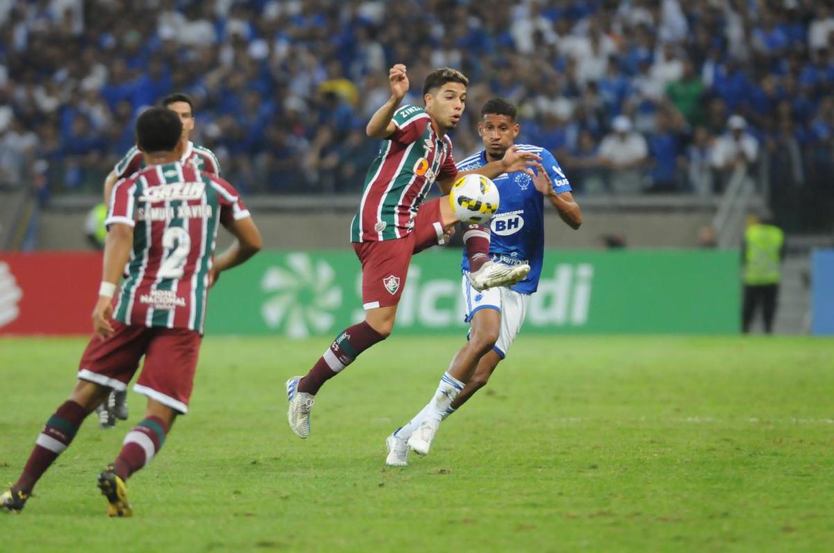 Fotos do jogo de volta das oitavas de final da Copa do Brasil, no Mineiro, entre Cruzeiro e Fluminense (Juarez Rodrigues/EM/DAPress)