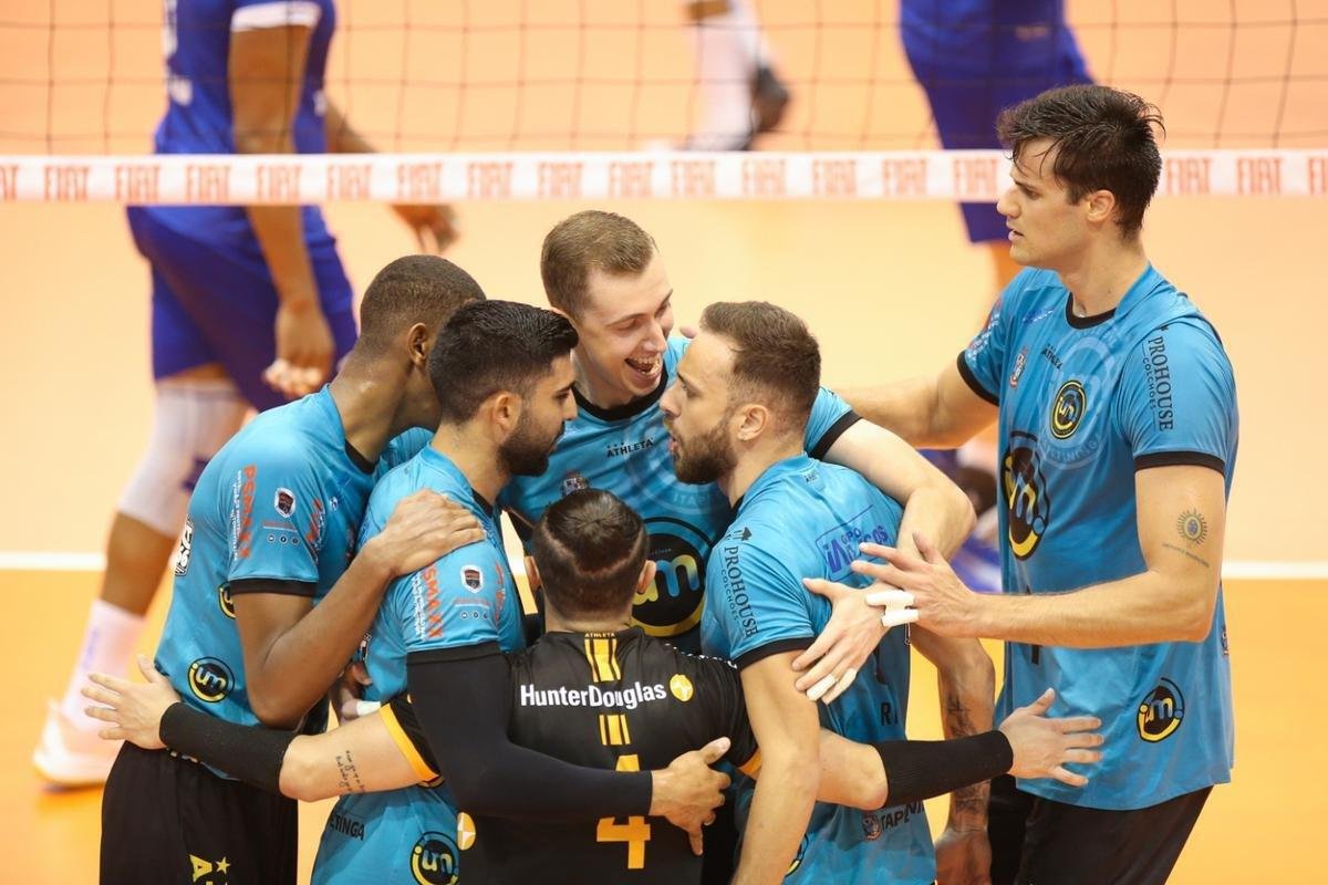 Minas abriu srie semifinal contra o Itapetininga com vitria por 3 a 0, em Saquarema