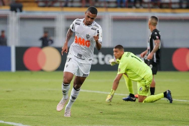 07/05/2019 - Zamora (Venezuela) 1 x 2 Atltico - Alerrandro marcou dois gols pelo Galo