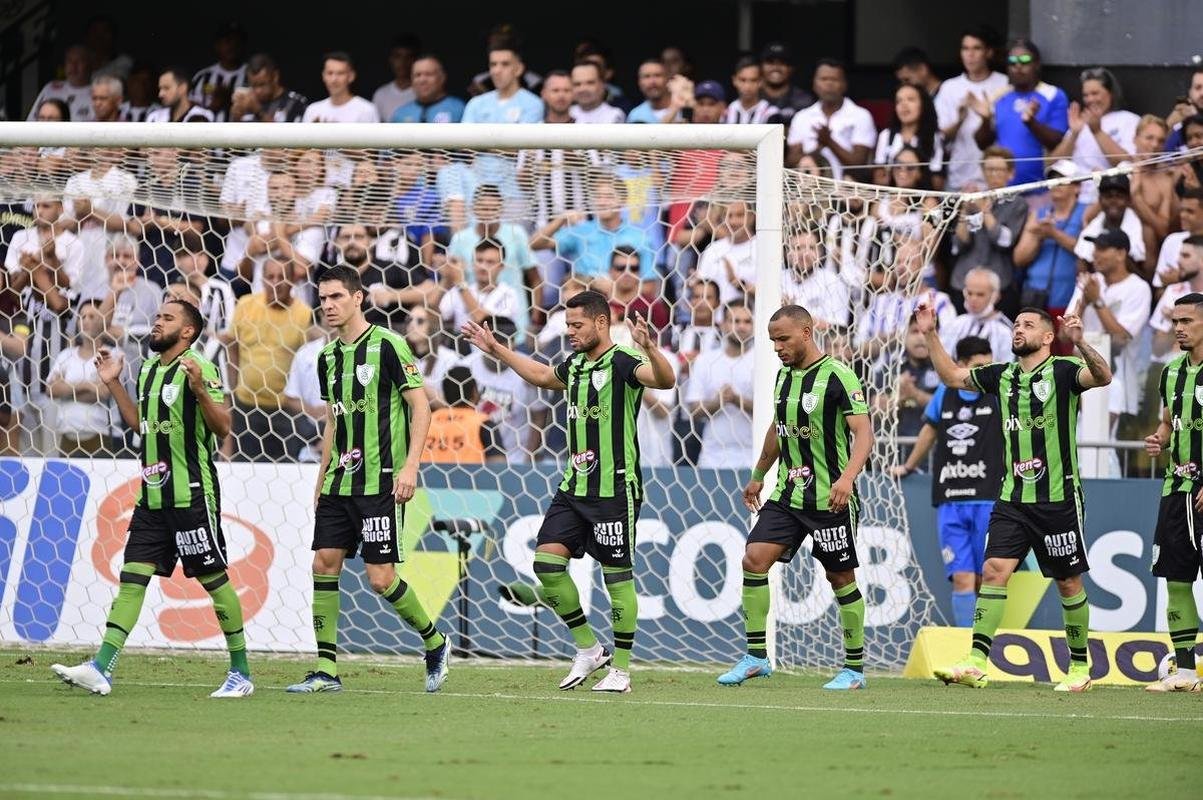 Santos venceu o Am�rica por 3 a 0, na Vila Belmiro, pelo Brasileir�o 