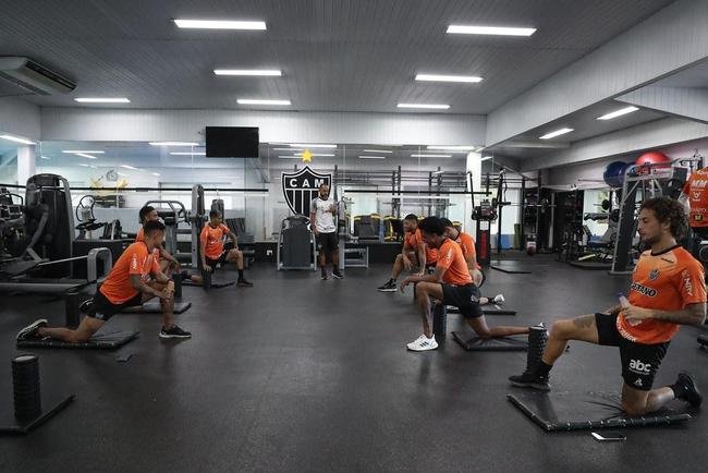 Fotos do treino do Atltico em preparao para jogo contra o Juventude