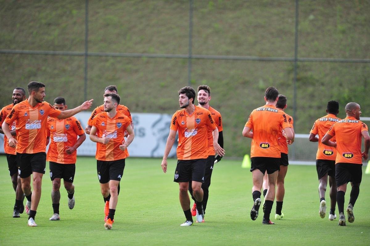 Fotos do primeiro treino do Atltico em 2020. Foi a primeira atividade comandada pelo venezuelano Rafael Dudamel