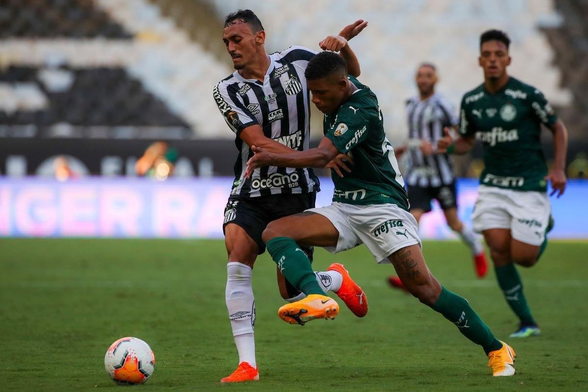 Fotos da deciso da Copa Libertadores 2020 entre Palmeiras e Santos, no Maracan, no Rio de Janeiro (AFP / Mauro Pimentel / Ricardo Moraes / Silvia Izquierdo)