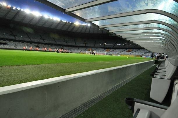 Imagens do treino do Atltico no Mineiro