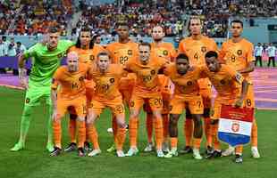 Imagens da partida entre Holanda e Equador, pelo Grupo A da Copa do Mundo de 2022.