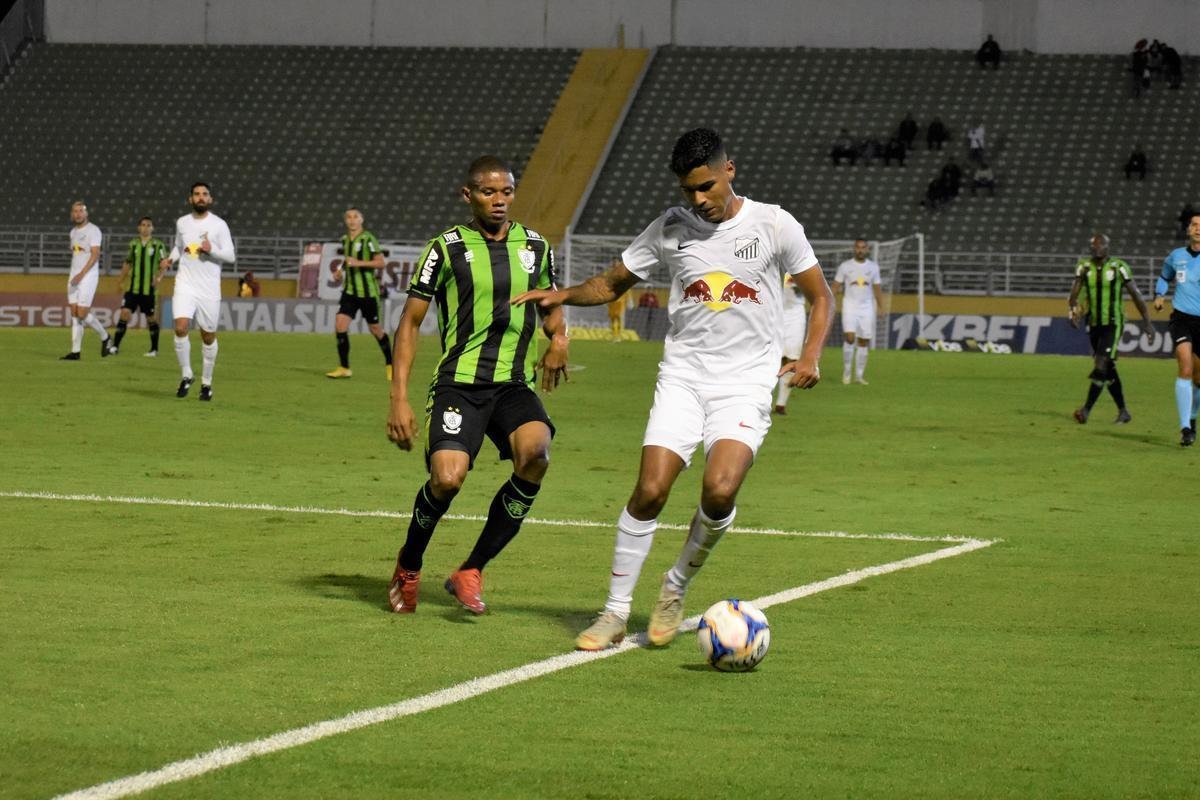 Amrica foi batido pelo Bragantino e sofreu a sexta derrota na Srie B