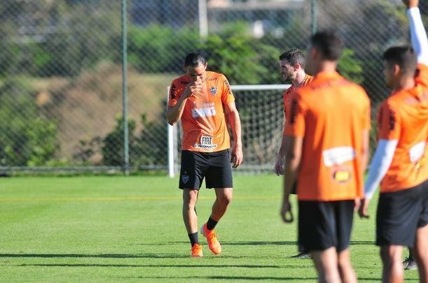 Imagens do treino do Atltico nesta sexta-feira
