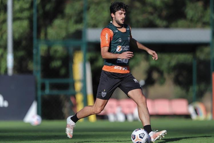 Fotos do treino do Atlético antes da viagem para a Argentina