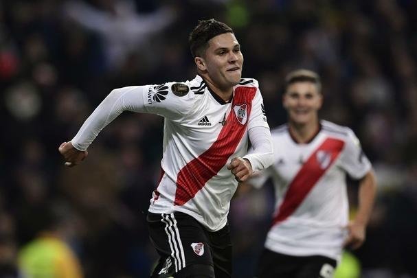 Colombiano Quintero fez o gol da virada do River Plate sobre o Boca na final da Libertadores