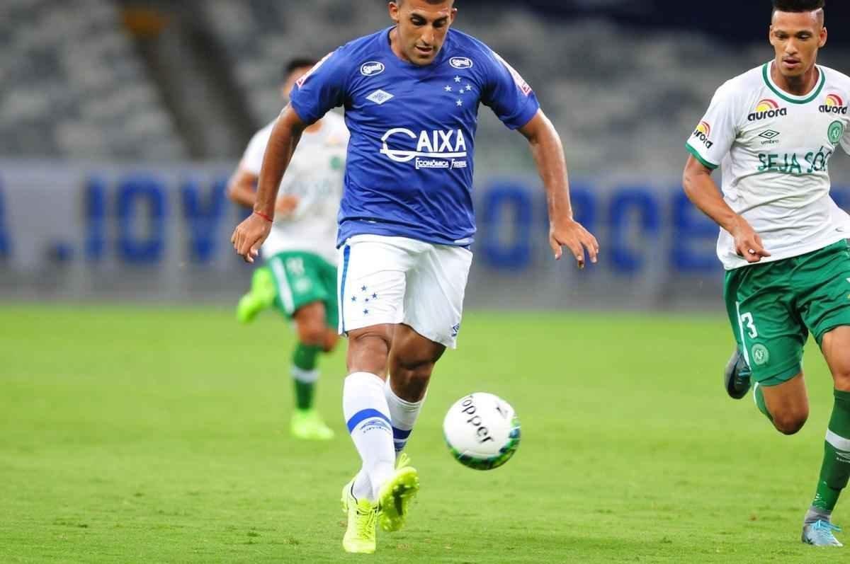 Imagens do jogo entre Cruzeiro e Chapecoense, pela Primeira Liga