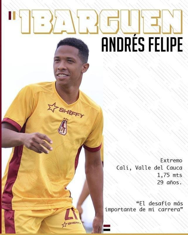 Andrs Ibargen, atacante (Deportes Tolima-COL)