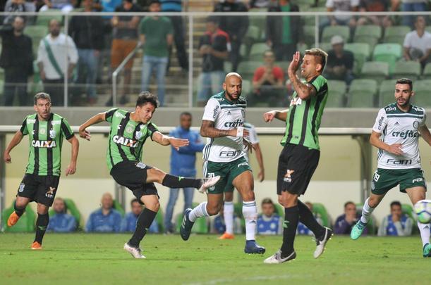 Amrica e Palmeiras se enfrentam, no Independncia, pela ida das oitavas de final da Copa do Brasil