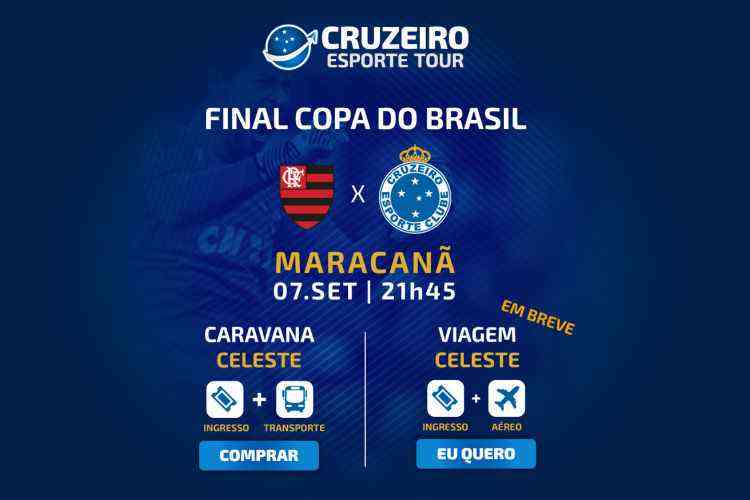 Divulgao / Site oficial Cruzeiro Esporte Tour