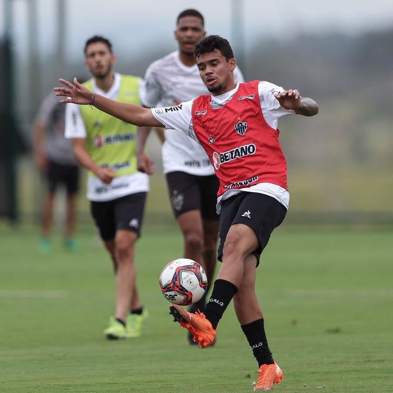 Treino do Atltico nesta tera-feira, 9 de maro de 2021