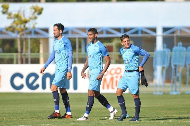 Lucas Romero pelo Cruzeiro na temporada 2018