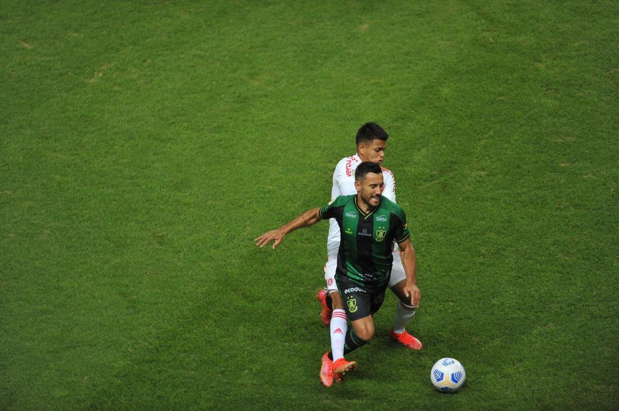 Fotos do jogo entre Amrica e Internacional, no Independncia, em Belo Horizonte, pela stima rodada da Srie A do Campeonato Brasileiro de 2021
