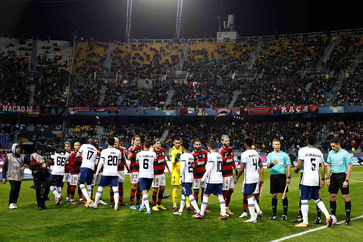 Partida entre Flamengo e Al Hilal, pelo Mundial de Clubes da Fifa, ocorreu no Estdio Ibn-Batouta, em Tnger, no Marrocos