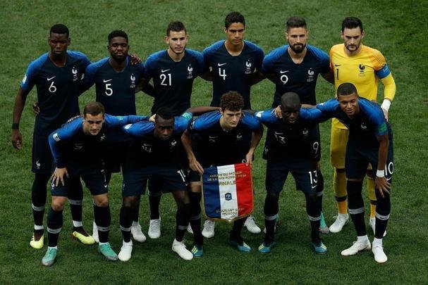 Fotos da final da Copa do Mundo, entre Frana e Crocia, em Moscou 