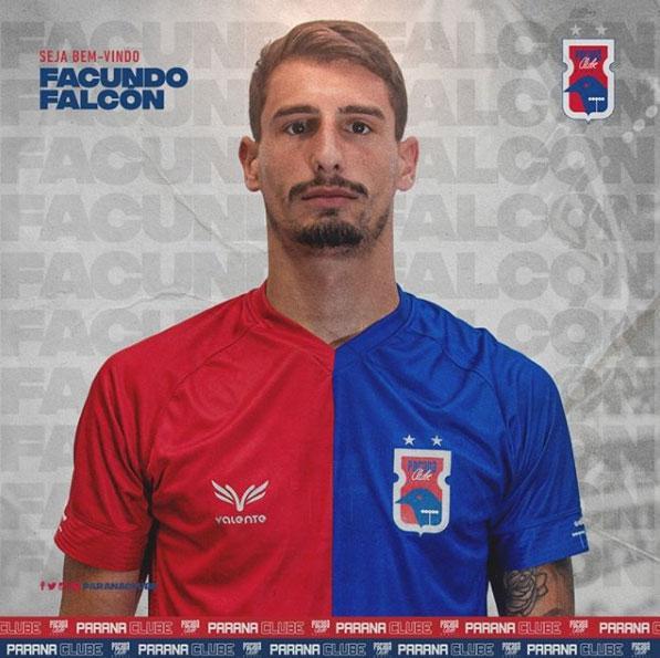 O Paran anunciou a contratao do zagueiro Facundo Falcn, que estava no Real-RS