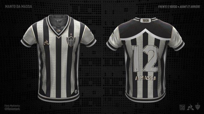 Camisa desenhada por Flvio Markiewicz ganhou o concurso 'Manto da Massa'