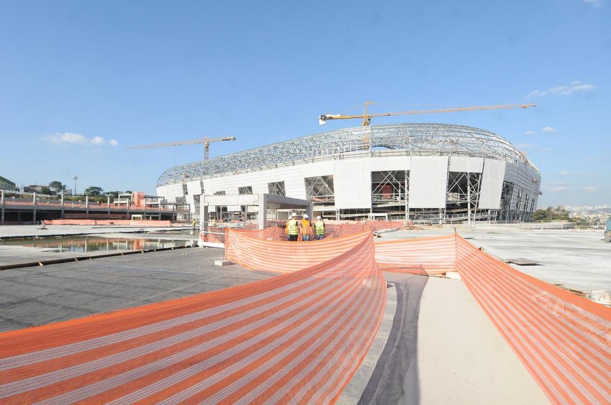 Futuro estdio do Galo, Arena MRV est com 60% das obras concludas