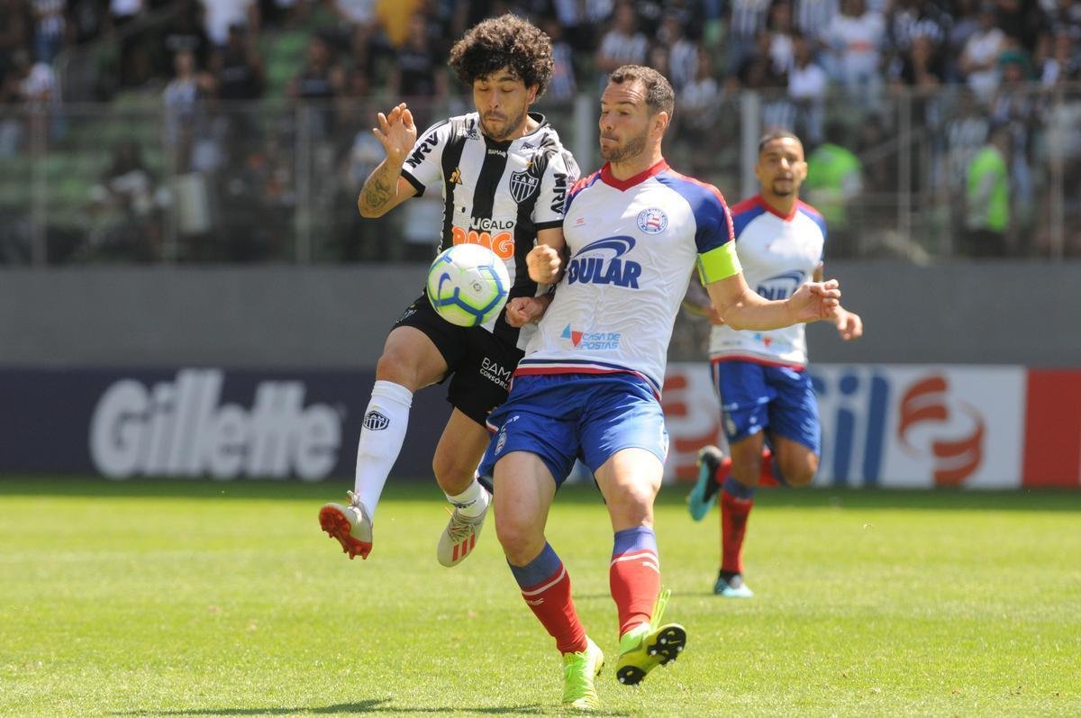 Atltico e Bahia se enfrentaram em jogo da 16 rodada do Campeonato Brasileiro