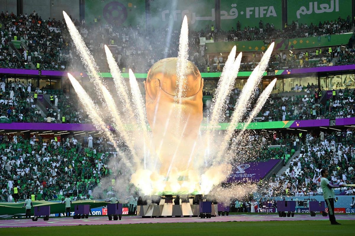 Polnia x Arbia Saudita: fotos da torcida no jogo da Copa do Mundo