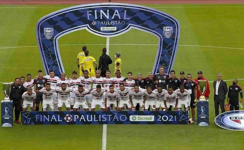 São Paulo bateu o Palmeiras na final e conquistou o título paulista de 2021