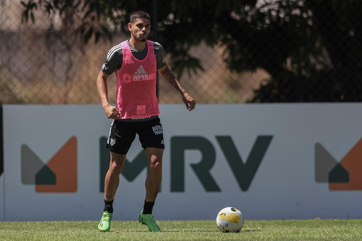 Fotos do treino do Atltico (02/09)