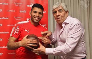 Silvio Romero - atacante se transferiu do Amrica do Mxico para o Independiente