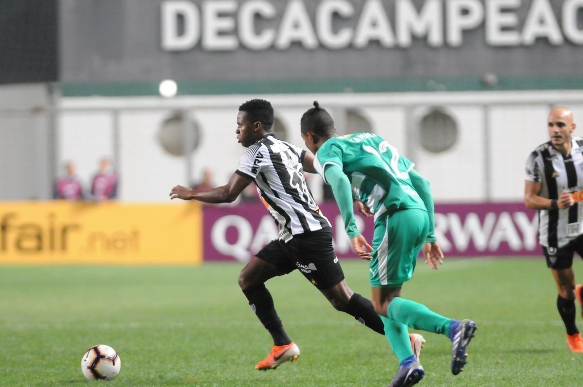 Fotos do primeiro tempo do jogo entre Atltico e La Equidad, no Independncia, pela Copa Sul-Americana