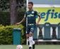 Com Marcos Rocha, Palmeiras faz �ltimo treino no Brasil antes da estreia na Libertadores