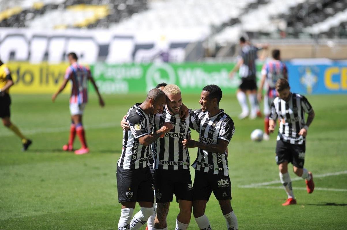 Atltico e Bahia fizeram o 1 dos trs jogos que tero em 11 dias; os outros sero pela Copa do Brasil  