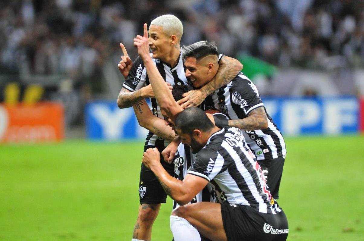 Fotos da partida entre Atltico e Fortaleza, pela ida da semifinal da Copa do Brasil, no Mineiro